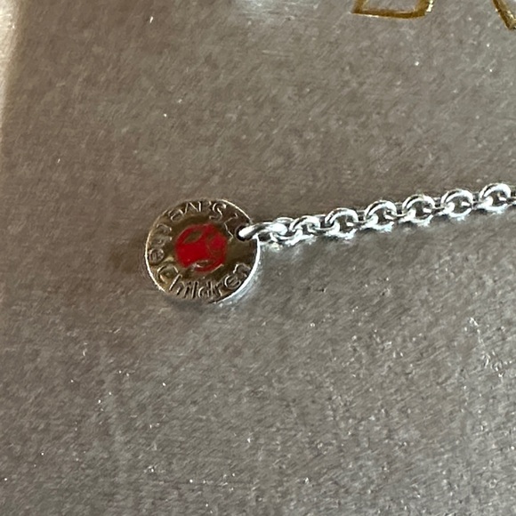Auth. Bvlgari Silver Save the Children  Necklace - Picture 7 of 13
